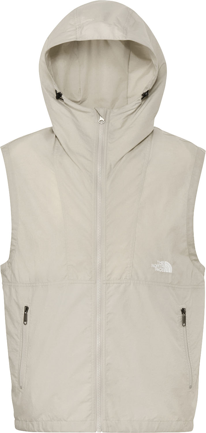 【4/14 20時から全品3%OFFクーポン&P13倍】 ザ・ノース・フェイス THE NORTH FACE アウトドア コンパクトフーデッドベスト メンズ レディース チョッキ アウター 上着 ノースリーブ 撥水加工 軽量 シンプル フード付き キャンプ ハイキング お出かけ NP22635