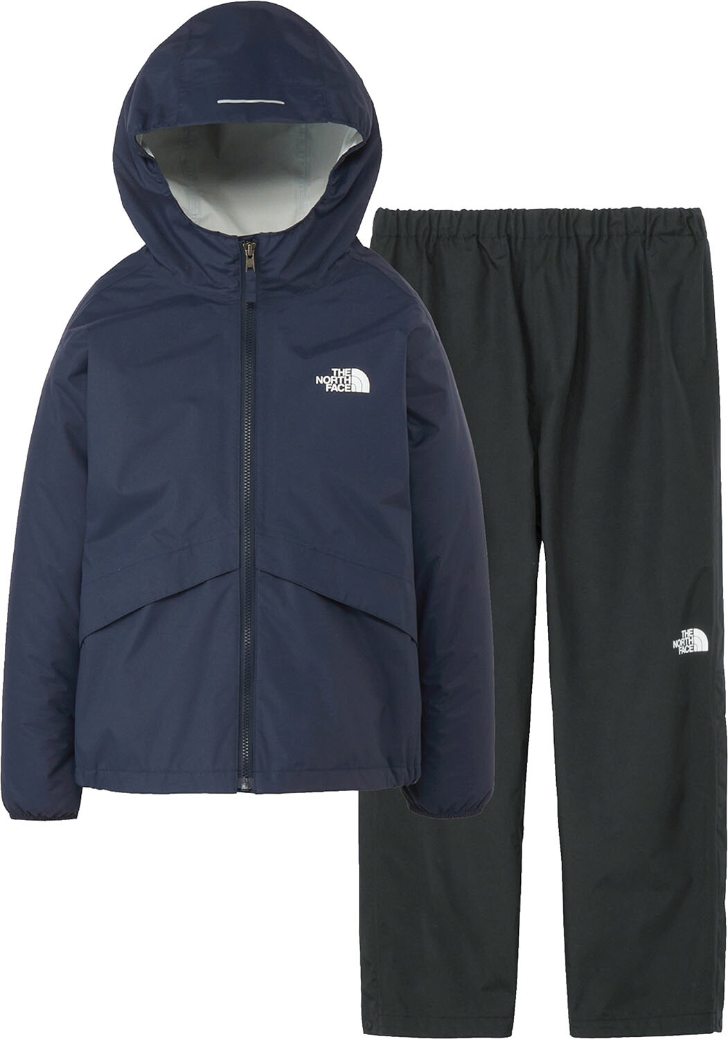 【4/18限定 ポイント12倍】 ザ・ノース・フェイス THE NORTH FACE アウトドア レインテックスユリイカ ジュニア キッズ 子ども ジャケット アウター ロングパンツ 長ズボン 防水 シンプル 上下セット キャンプ ハイキング 林間学校 NPJ12610