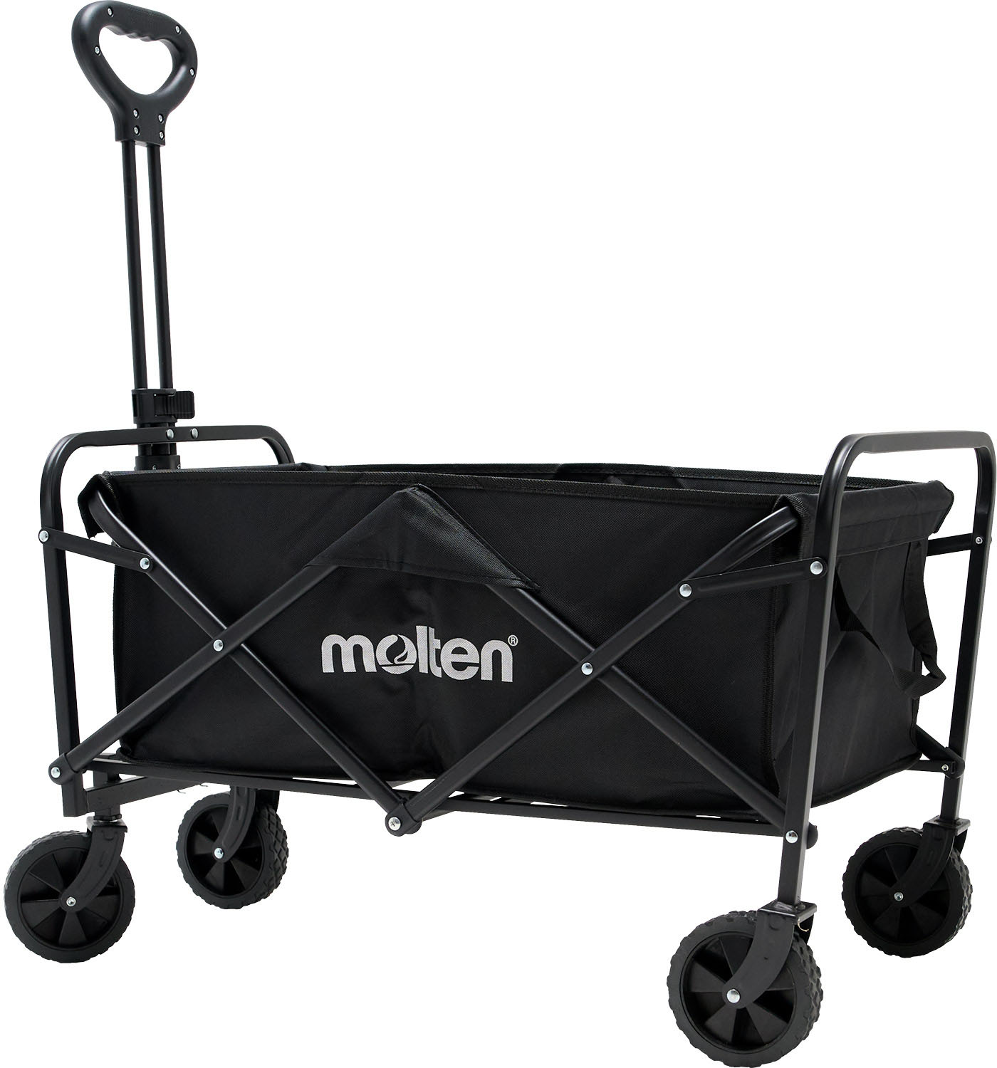 【4/20限定 ポイント12倍】 モルテン molten アウトドア アウトドアワゴン 黒 WG0040K