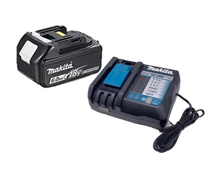 マキタ（国内定まり品 新品） 申し受ける器DC18RF バッテリBL1860B 各1個書き割り売りわたす※セットバラシ品、取説 箱皆無
