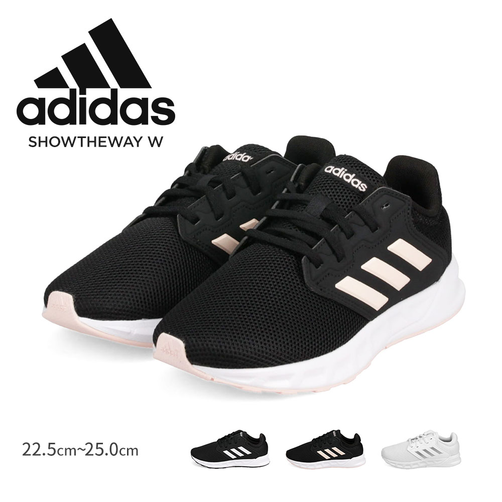 楽天市場 アディダス ランニングシューズ レディース スニーカー 黒 ローカット メッシュ 通勤 通学 白 ホワイト ブラック 大きいサイズ ショーザウェイ Showtheway W Fx3623 Fx3748 Fx3749 送料無料 S Mart