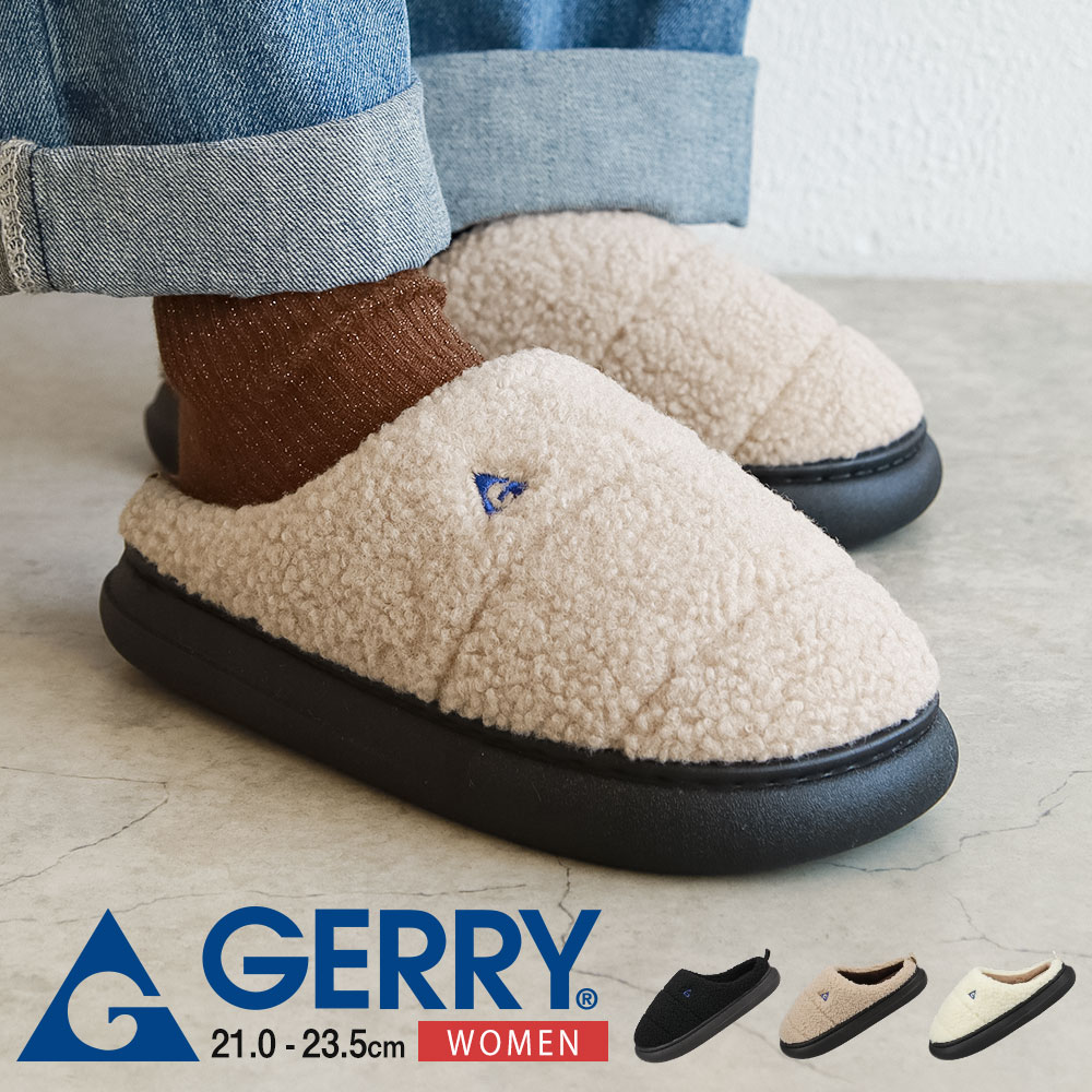 楽天市場】gerry サボ サンダル 冬 レディース ジュニア キッズ ボア