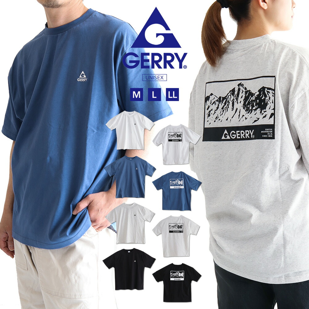 楽天市場】gerry tシャツ メンズ 半袖 ブランド 綿100% 半袖tシャツ