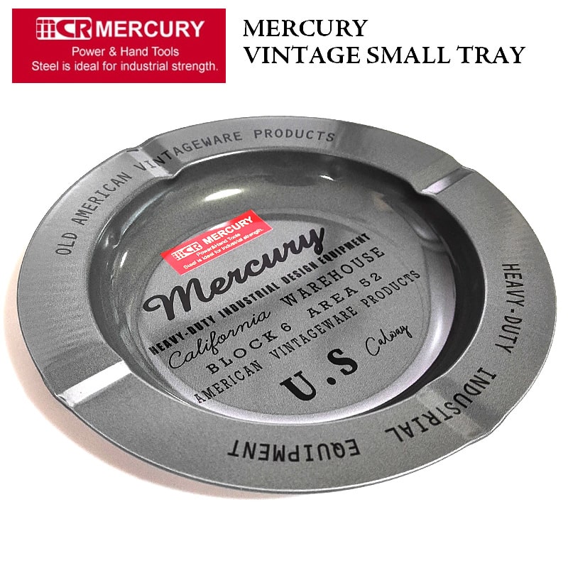 楽天市場】スタンド灰皿 マーキュリー インテリア MERCURY ロゴ