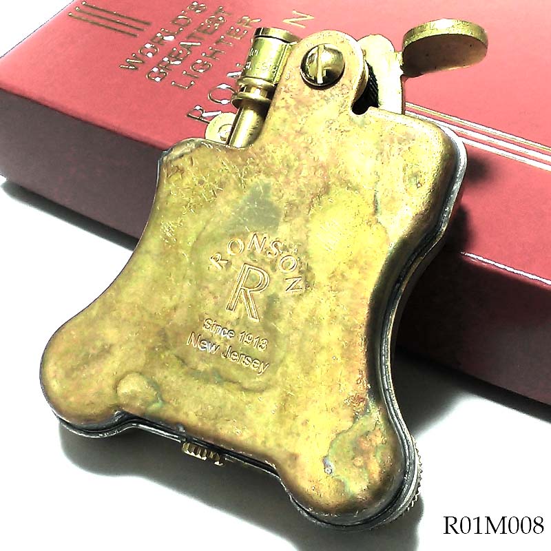オイルライター ロンソン バンジョー ワイルドブラス アンティーク RONSON Banjo ブランド レトロ おしゃれ かっこいい メンズ 父の日 ギフト プレゼント