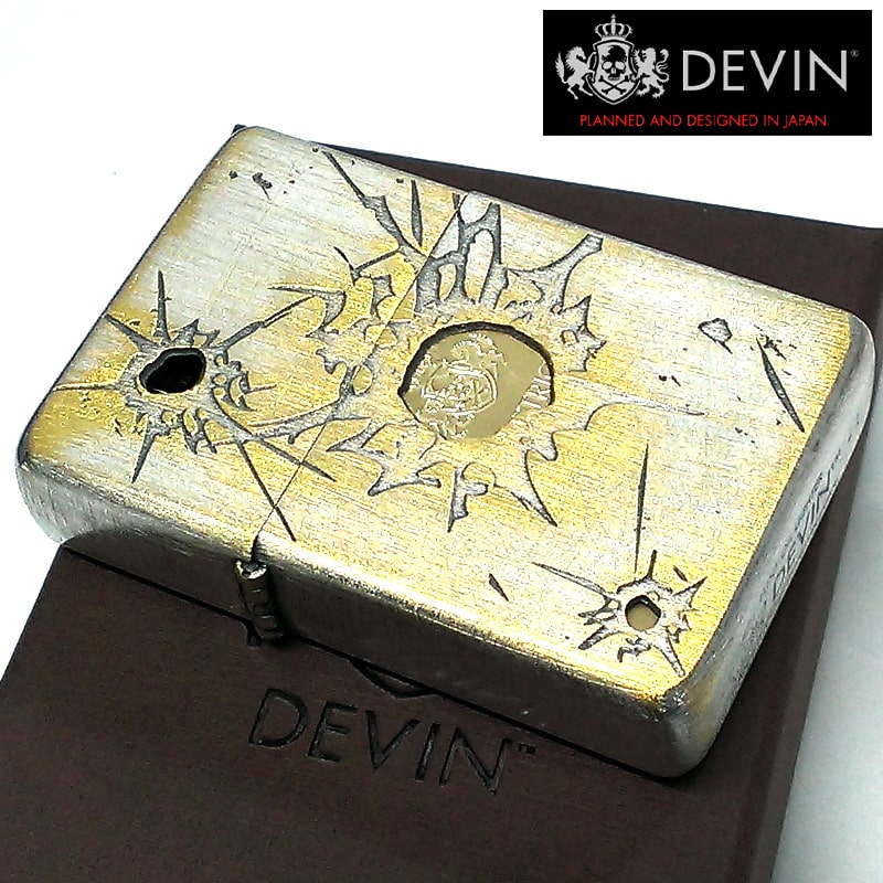 楽天市場】DEVIN デヴィン ターボライター スケルトンガン SLTG-S 銀