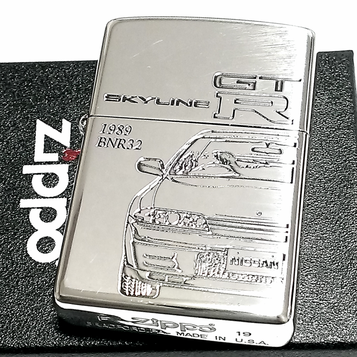 楽天市場】ZIPPO ライター スカイラインGT-R リアルエンブレム メタル ジッポ R32 ブラック 日産公認モデル GTR-BNR32 車  かっこいい メンズ ギフト 動画あり プレゼント : Zippoタバコケース 喫煙具のハヤミ
