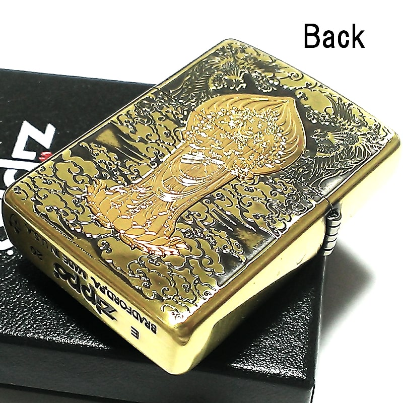 Zippo ライター アーマー ゲートオブハピネス 観音様 ジッポー 和柄 Gate Of Happiness ジッポ 重厚 高級 天然木 ブラス燻し ウッド貼り 両面加工 かっこいい メンズ レディース ギフト おしゃれ プレゼント Rvcconst Com