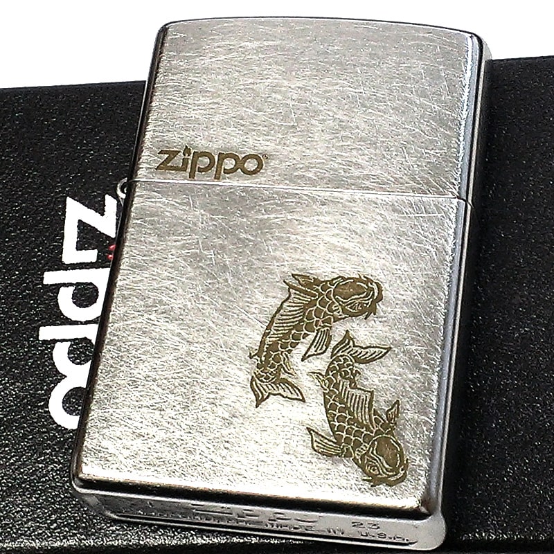 楽天市場】ZIPPO ライター 鶴 ジッポ ロゴ 和柄 アンティーク