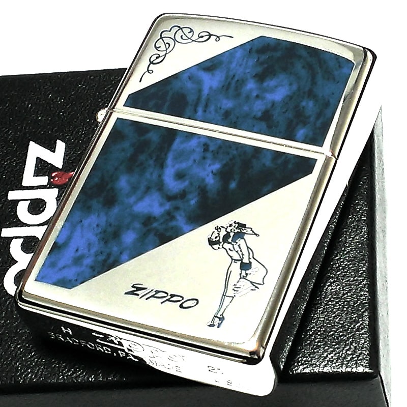 1935レプリカ ZIPPO LADY WINDY [並行輸入品] : Zippo 1935レプリカ w&frasl;スラッシュ ウインディWindy Girl
