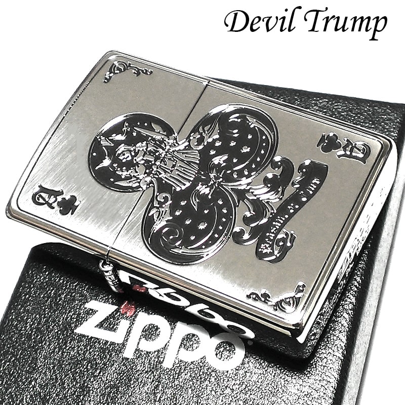 ZIPPO デビルトランプ スペード エース 御守り ジッポ ライター