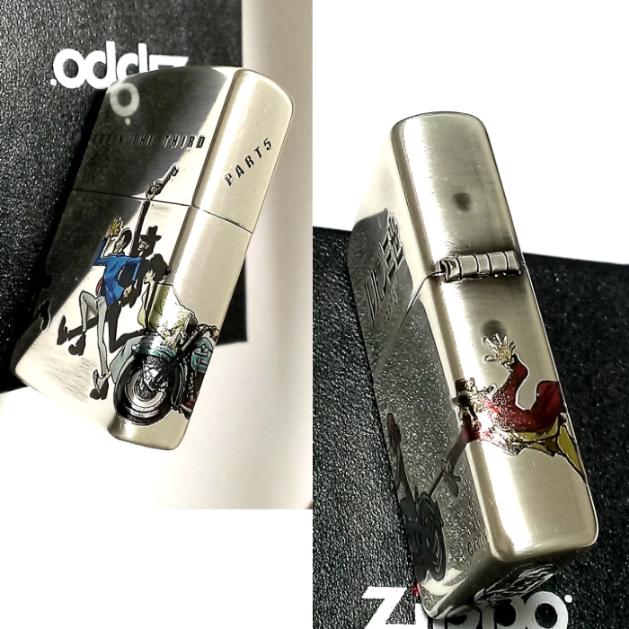 【楽天市場】ZIPPO ルパン三世 ジッポ 可愛い ライター おしゃれ 4サイドチェイス 4面連続加工 シルバーイブシ ジッポー アニメ