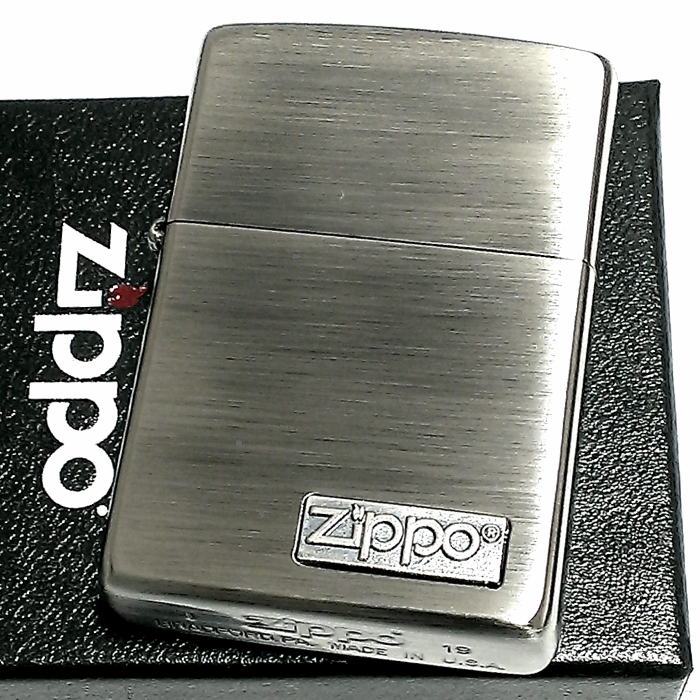 楽天市場 Zippo ライター ロゴメタル アンティークニッケル ジッポ 古美仕上げ スタンダード かっこいい シンプル メンズ プレゼント おしゃれ ギフト Zippoタバコケース 喫煙具のハヤミ