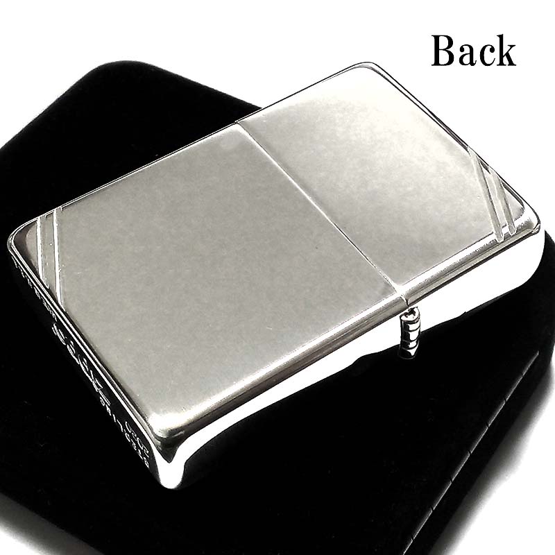 ZIPPO 純銀 スターリングシルバー メンズ 1937レプリカ お守り 銀無垢