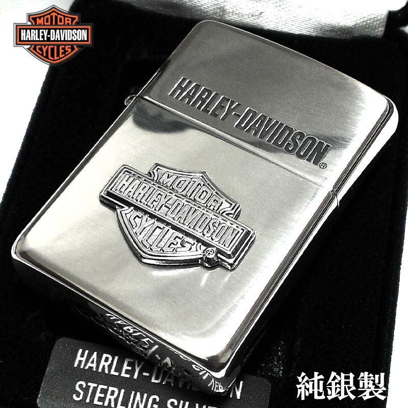 【楽天市場】ZIPPO ライター 純銀 ハーレーダビッドソン ジッポ 
