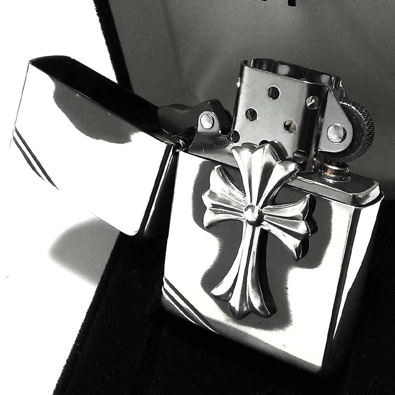 zippo ライター スターリングシルバー ダイアゴナルライン www