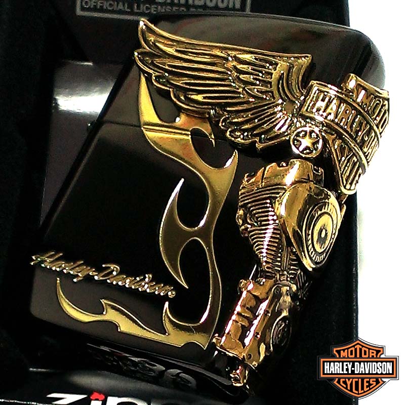 ZIPPO ハーレーダビッドソン ジッポ ライター イオンブラック