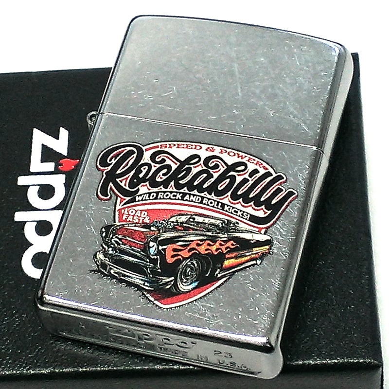 楽天市場】【ポイント10倍】ZIPPO ライター Rockabilly Vintage Car