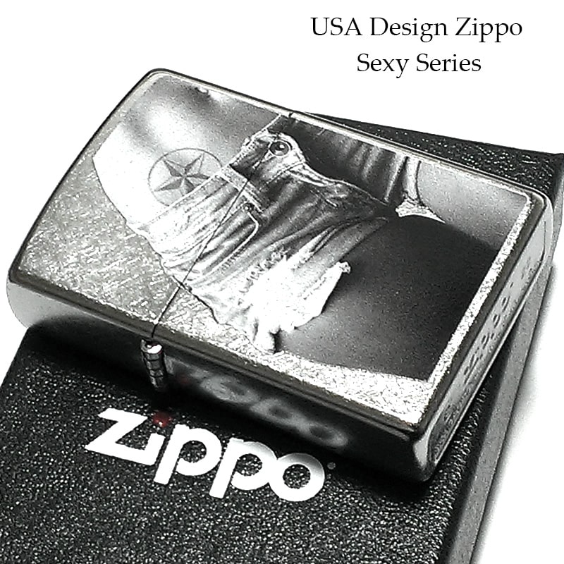 Zippo ライター シルバー タトゥー かっこいい セクシー アメリカン ジッポ