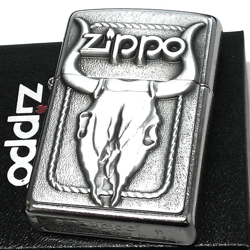 楽天市場】ZIPPO ジッポー 20286 Bull Skull Emblem ブルスカル
