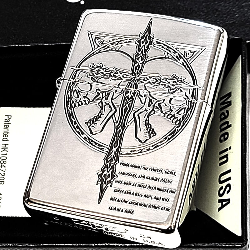 楽天市場】ZIPPO クロス エンジェル ジッポライター 十字架