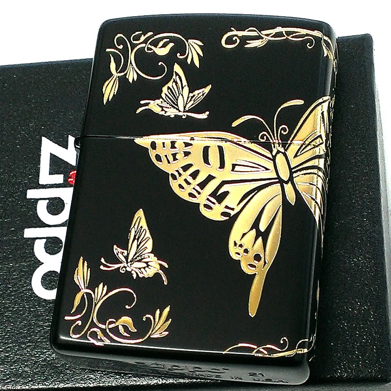 楽天市場】ZIPPO ライター 蝶 バタフライ ジッポー イオン
