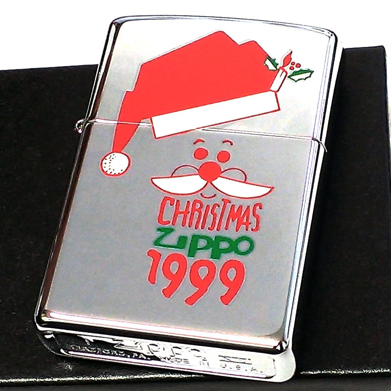 楽天市場】ZIPPO ライター レア 1999年製 クリスマス 1点物 ジッポ 