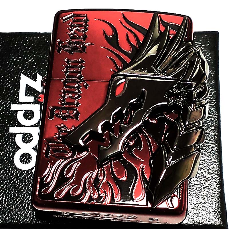 ジッポ 火具 竜頸 Zippo 葡萄酒朱 赤信号 ドラゴン 大型金属元素 龍 竜 かっこいい メンズ 頂き物 贈与 動画有り Metro Jewelry Com