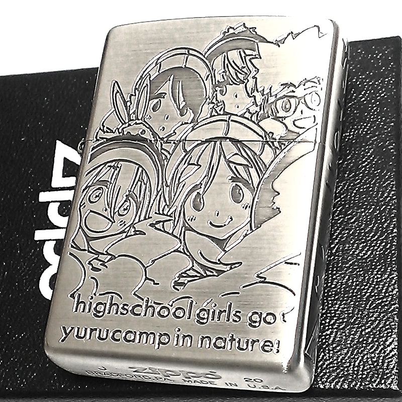 Zippo ライター ゆるキャン 野くれ ジッポー 可愛い キャンプ ゆるキャンジッポ アニメ キャラクター かわいい メンズ レディース ギフト プレゼント Rvcconst Com