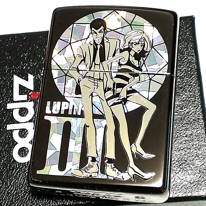 Zippo ルパン三世 ジッポ 可愛い ライター 両面柄 ダブルフェイス ホログラム かっこいい ジッポー アニメ キャラクター ブラック 黒 メンズ 父の日 ギフト プレゼント 動画有り Cooltonindia Com