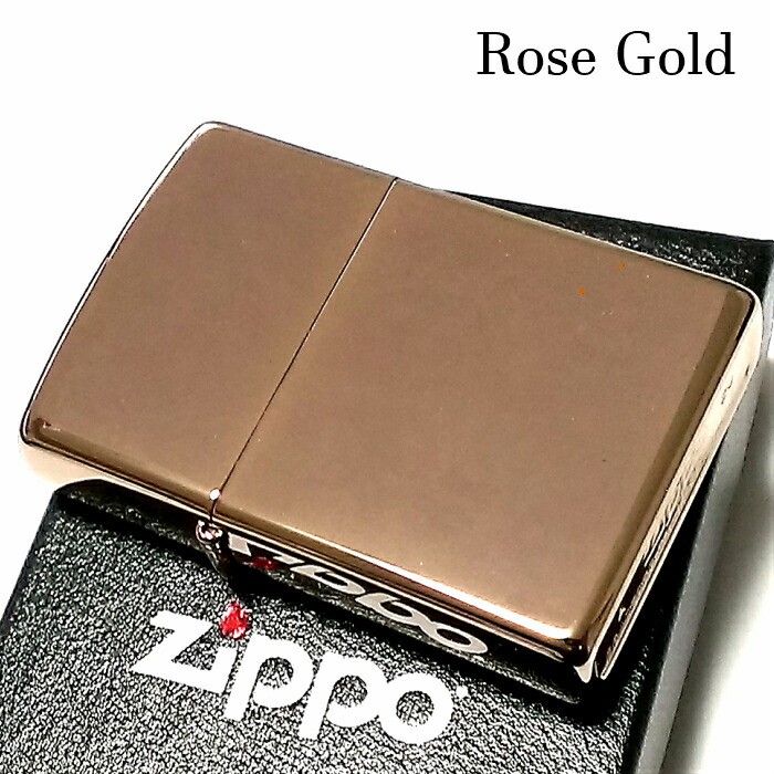 楽天市場】ZIPPO(ジッポーライター) Rose Gold（ローズ