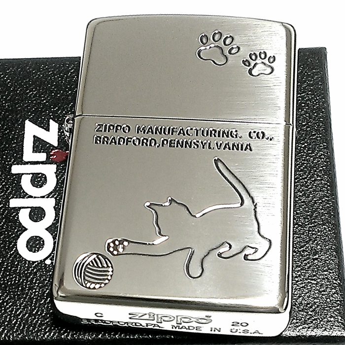 【楽天市場】ZIPPO ライター ねこ キャットポー ジッポ 猫 かわいい 