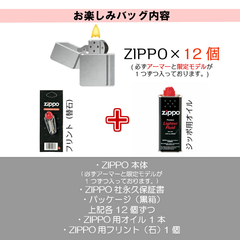 にもおすす】 ZIPPO社正規ライセンス品 ZIPPO セット フリント オイル ...