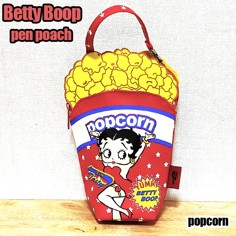 BETTY BOOP ベティちゃん ポーチ フレンチフライ ピンク