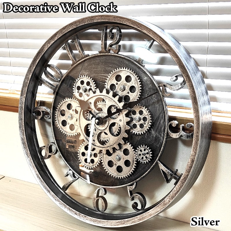 楽天市場】掛け時計 おしゃれ 見やすい 壁掛け 29cm 機械仕掛け