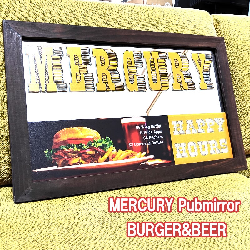 楽天市場】パブミラー バーミラー 鏡 壁掛け バドワイザー ビール