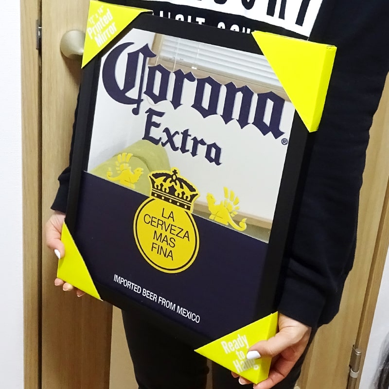 高価値セリー コロナ パブミラー 正規ライセンス品 鏡 プレート EXTRA CORONA - 鏡(壁掛け式) -  www.qiraatafrican.com