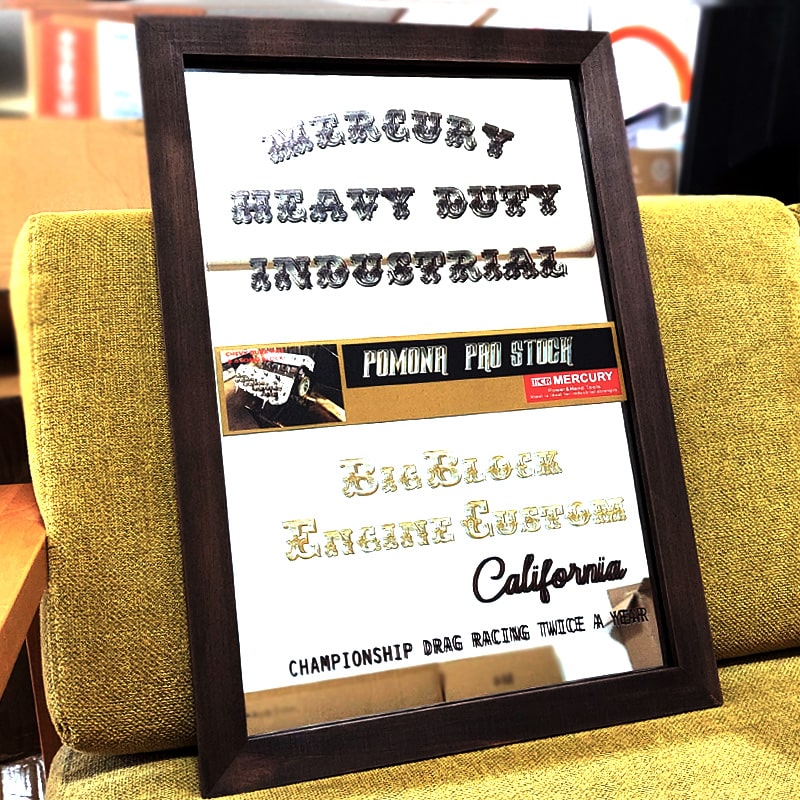 楽天市場】パブミラー アメリカン ウォールミラー ガレージ