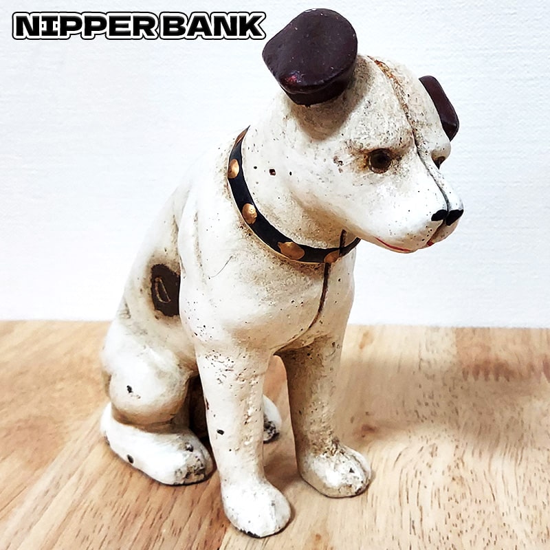 アンティーク　FIDO 犬　貯金箱　鋳物　コインバンク　置物　専用です RATFINK ジャンボコインバンク🌟 ラットフィンクの特大貯金箱に