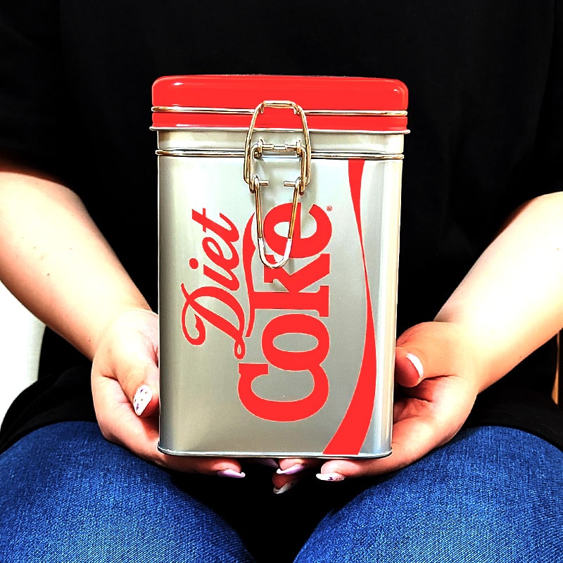 楽天市場】コカコーラ スナックジャー 保存容器 お菓子 COCA COLA 缶