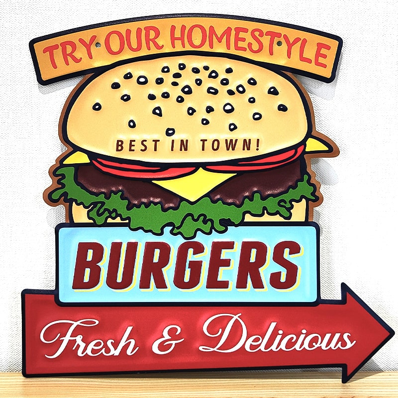 楽天市場】【BURGER KING】 Vintage Sign バーガーキング 大型