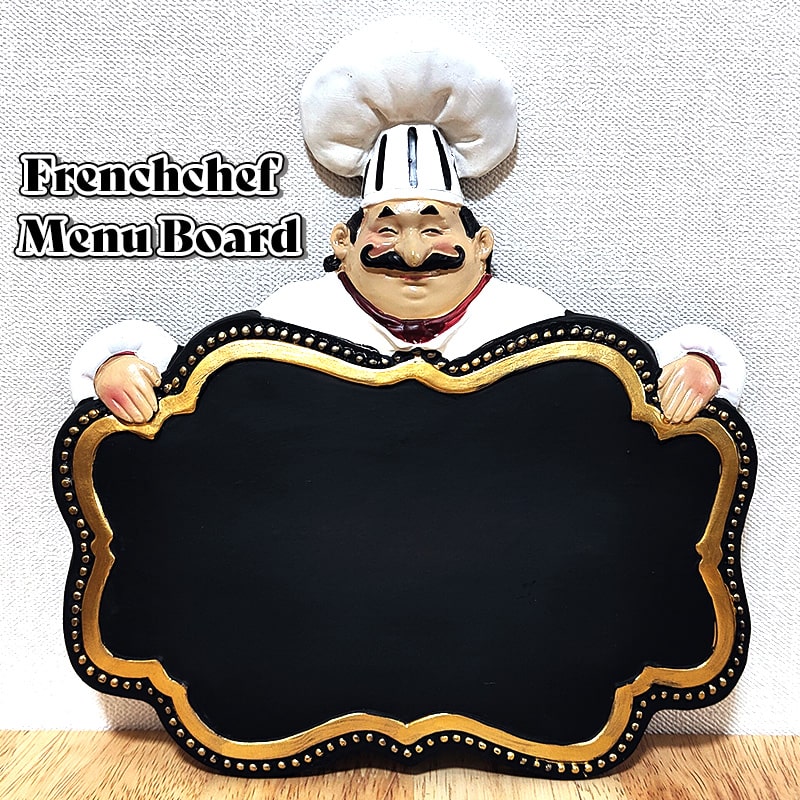 楽天市場】シェフ キッチン小物 キッチン雑貨 黒板 メニューボード