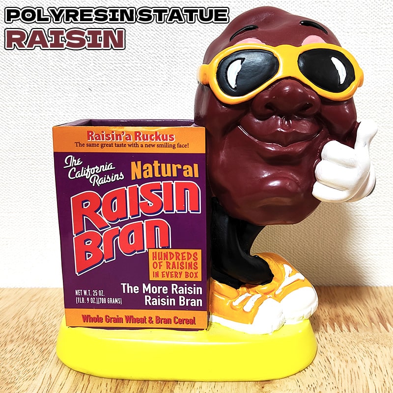 楽天市場】アメリカン ポリレジン スタチュー RAISIN フィギュア