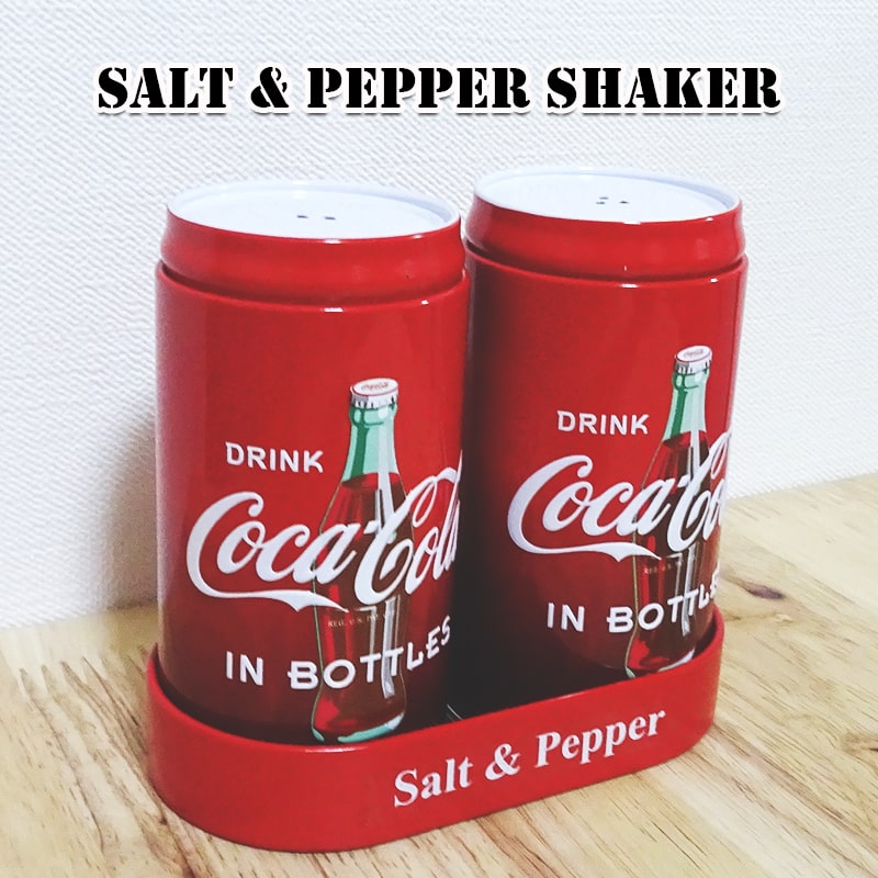 楽天市場】コカコーラ COKE S&P SHAKER かわいい 塩こしょう 容器 正規