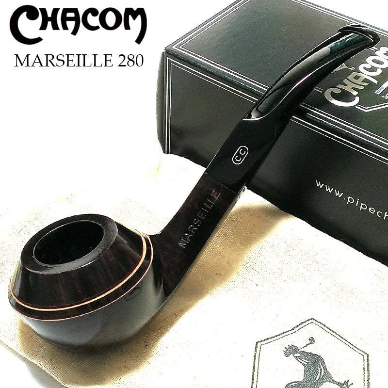 パイプ 喫煙具 シャコム マルセイユ 280 ローデシアンベント CHACOM おしゃれ タバコ 高級 フランス製 メンズ パイプ本体 かっこいい ギフト プレゼント
