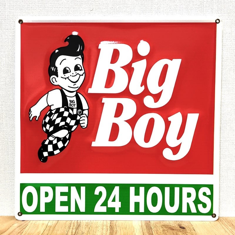 楽天市場】ビッグボーイ BIG BOY ミニサイズ アメリカンブリキ
