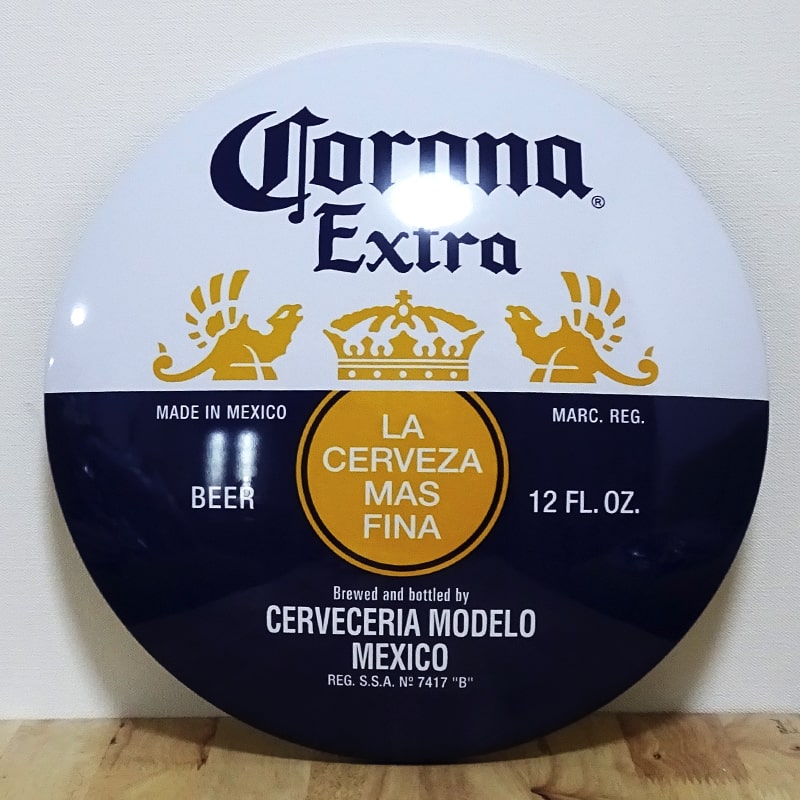 レンチキュラーサイン コロナ ビール アメリカン ブリキ看板 大型 CORONA lenticular1-min.jpg