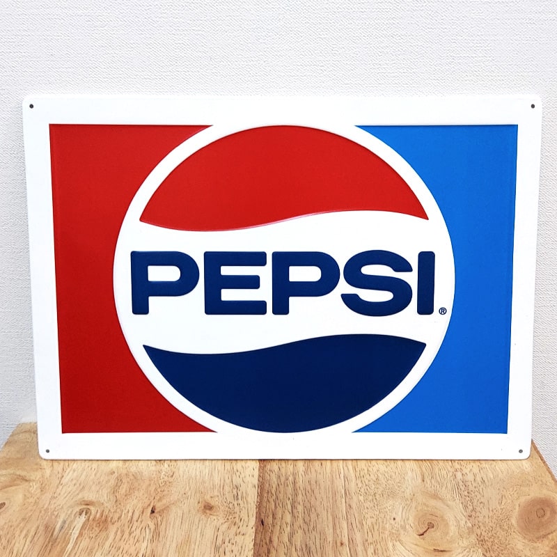 楽天市場】ペプシ ブリキ看板 アメリカン アンティーク PEPSI - COLA