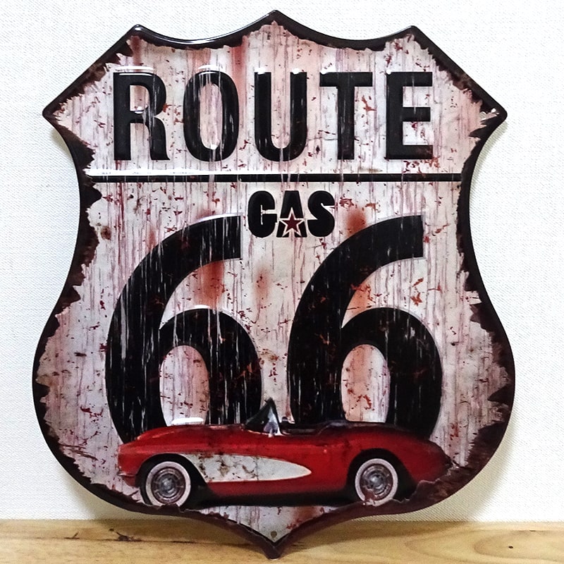 ミラー 壁掛け ルート66 木製 アンティーク ウォールミラー Route66 楽天市場】ミラー 壁掛け ルート66 木製 アンティーク ウォールミラー