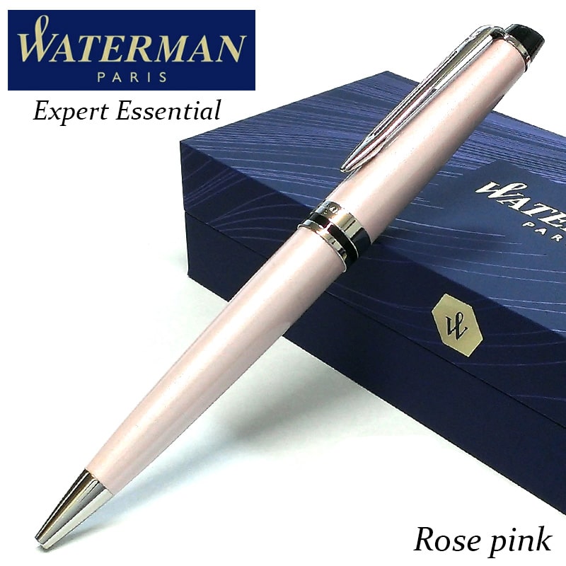 ボールペン ウォーターマン 可愛い エキスパート エッセンシャル ローズピンク おしゃれ ブランド WATERMAN 高級 文房具 女性 プレゼント お祝い レディース ギフト